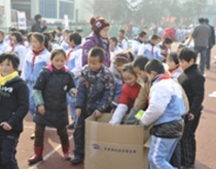 励志阳光助学基金泗洪县实验小学捐书活动成功开展